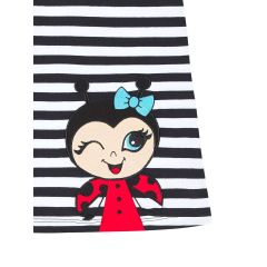 LMG Ladybug Stripped Girl Dress