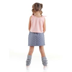 Panda Milkshake Girl T-shirt&Skirt Set