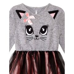 Grey Kitty Dress