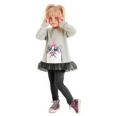 Cute Cat Girl Tunic+Leggings Set