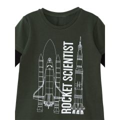 RS Green/Black Boy Pants Set