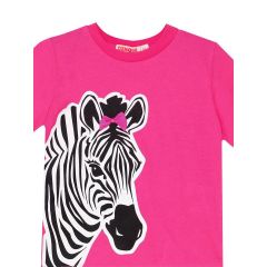 Zebra Fashion Girl Baggy Pants Set