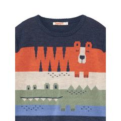 Animals Boy Knitted Jumper