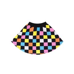 Rainbow Zebra T-shirt&Skirt Set