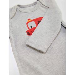 Fire Truck Baby Boy Leggings+Bodysuit Set