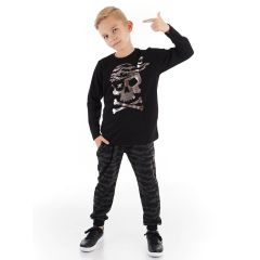 Skull Camo Boy T-shirt&Pants