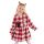 Bunny Plaid Girl Dress