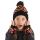 Leopard Girl Beanie&Glove Set