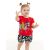 Baby Girl's T-shirt&Poplin Shorts Set