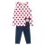 Lily Dotted Tunic Set