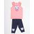 Cat Heart Girl T-shirt&Leggings Set