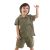 Dino Muslin Boy Shirt&Shorts Set