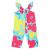 Flower Garden Girl Poplin Overall