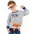 Fox Striped Boy Sweatshirt