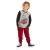 Fire Truck Boy T-shirt&Pants Set