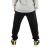 Slim Fit Unisex Black Joggers 