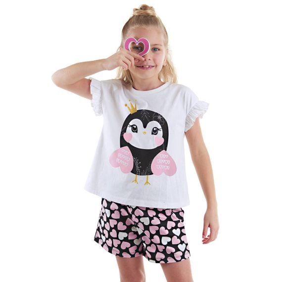Girl's T-shirt&Shorts Set