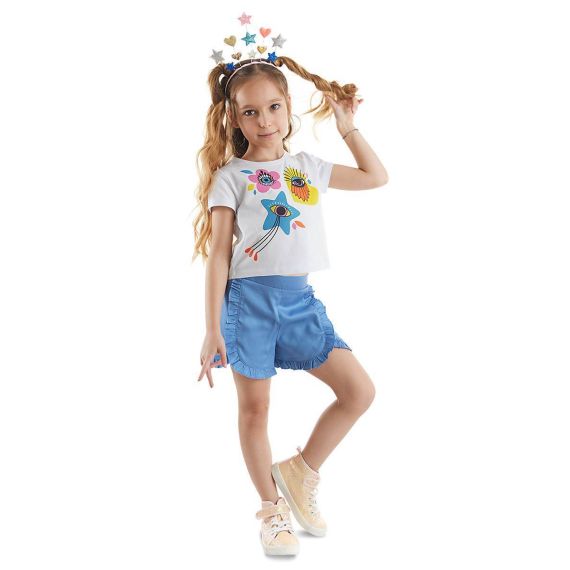 Girl's T-shirt&Shorts Set