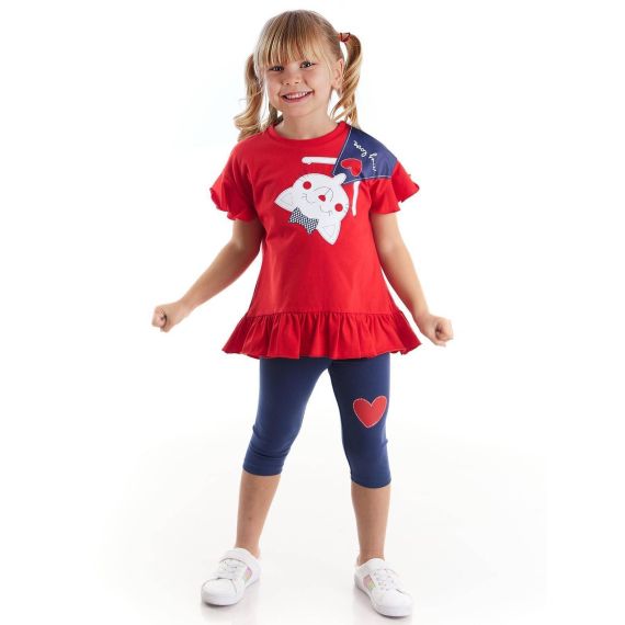 Girl's T-shirt&Leggings Set