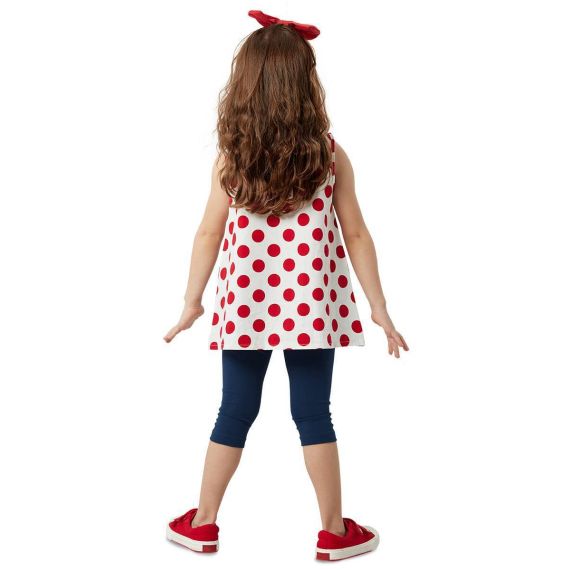 Lily Dotted Tunic Set