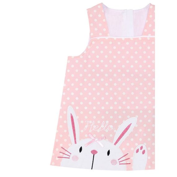 Hello Rabbit Pink Tunic Set