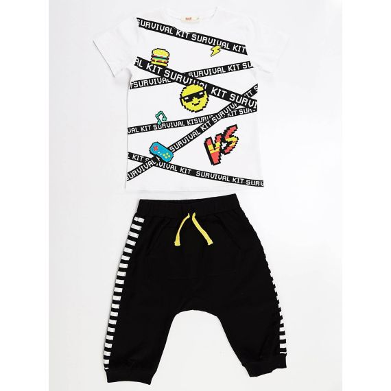 Survival Boy T-shirt&Baggy Set