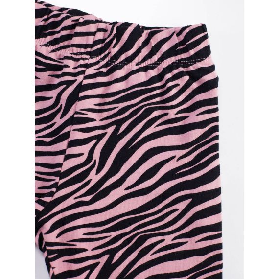 Unique Zebra Girl Tunic&Leggings Set