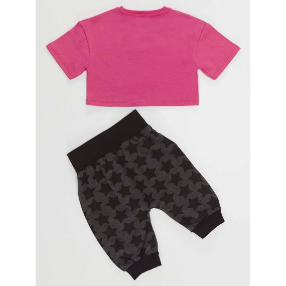 R&R Girl T-shirt&Harem Pants Set