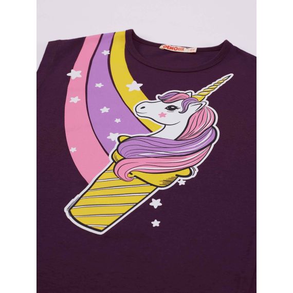 Unicone Girl T-shirt&Leggings Set