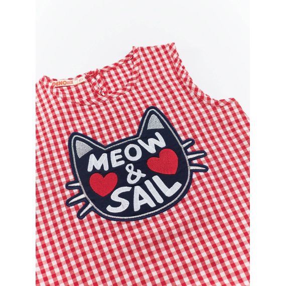 Meow&Sail Girl Woven Dress