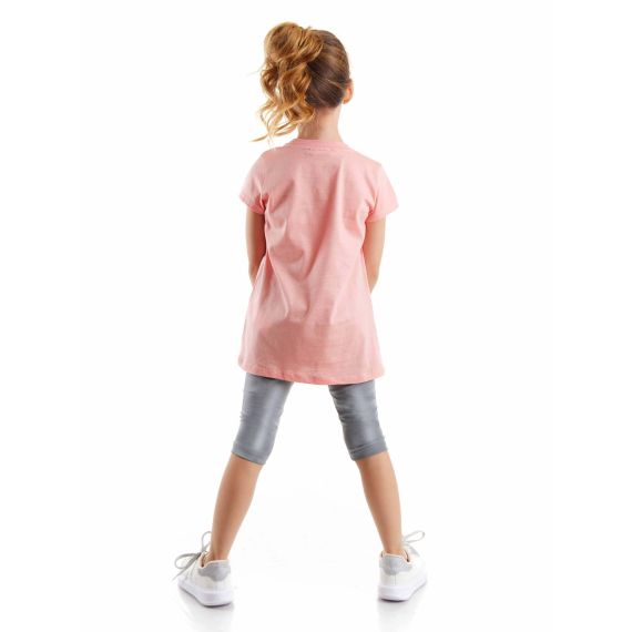 Leopard Girl T-shirt&Leggings Set