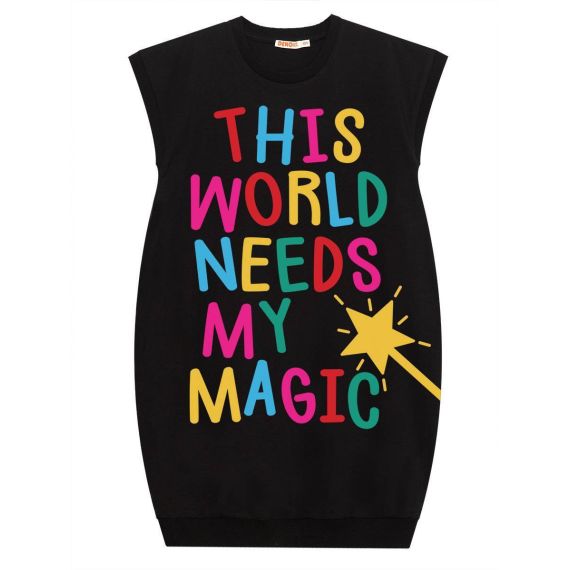 Magical Girl Black Dress