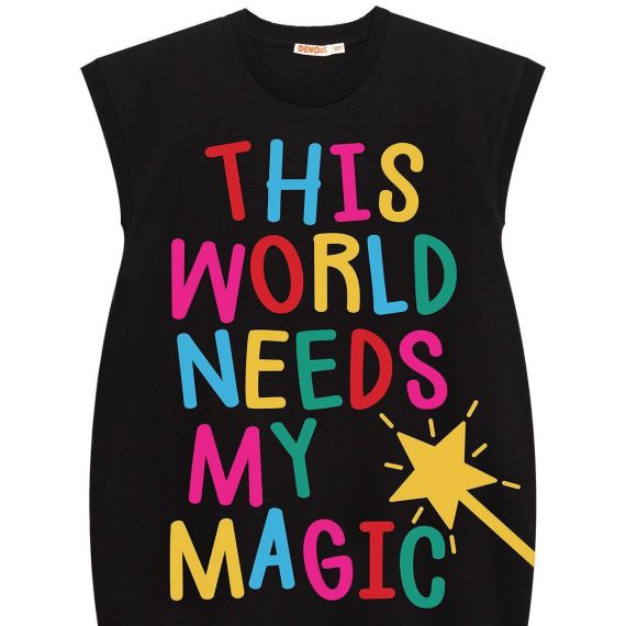 Magical Girl Black Dress