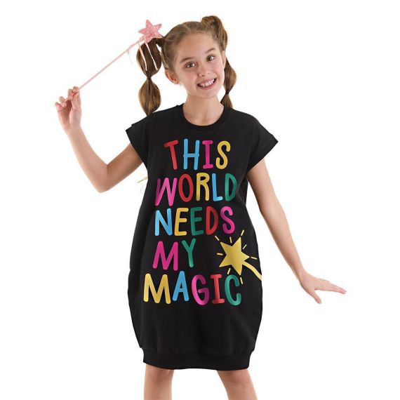 Magical Girl Black Dress