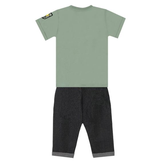 Player 08 Boy T-shirt&Capri Pants Set