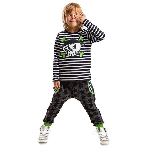 Pirate Skull Sweat-Pants Set