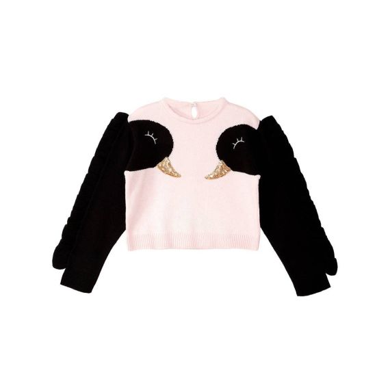 Black Swans Girl Knit Pullover