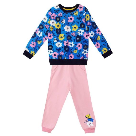 Flowers Girl Pants Set