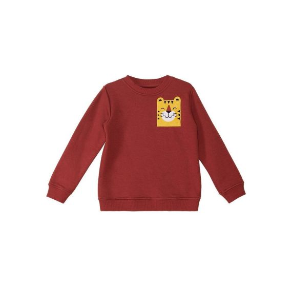 Tiger Boy Burgundy Tracksuit