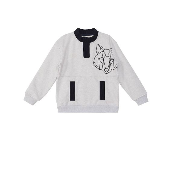 Wolf Boy Grey Sweatshirt