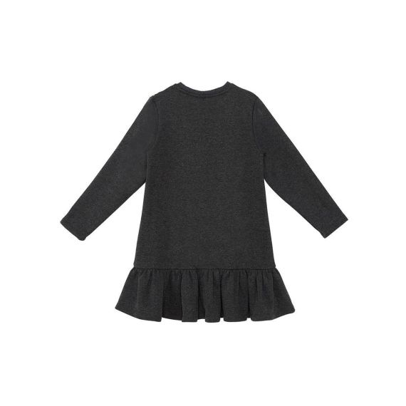 Giitter Rabbit Girl Anthracite Dress