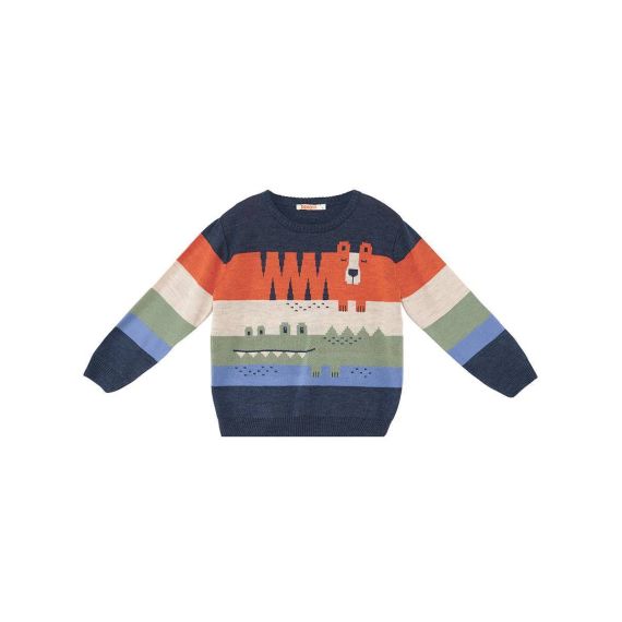 Animals Boy Knitted Jumper