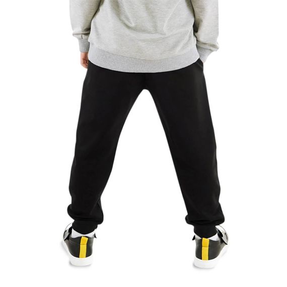 Slim Fit Unisex Black Joggers 
