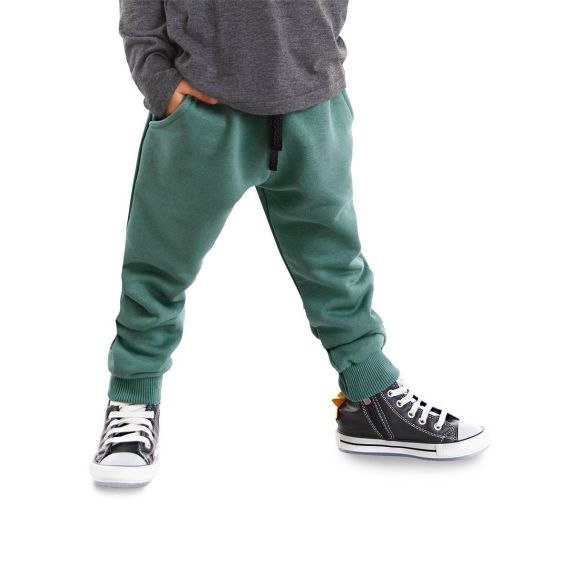 Slim Fit Boy Khaki Joggers 