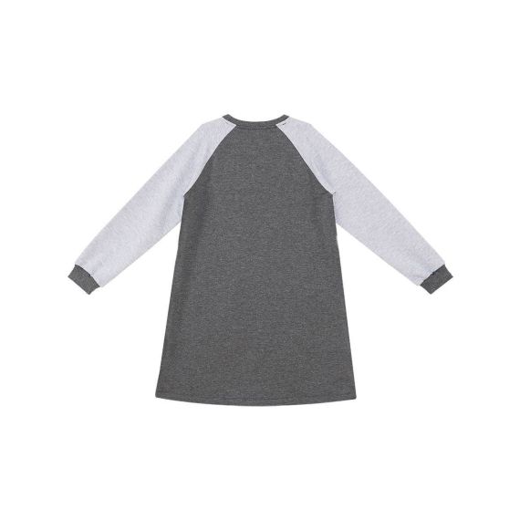 Wild Cat Girl Anthracite Reglan Dress