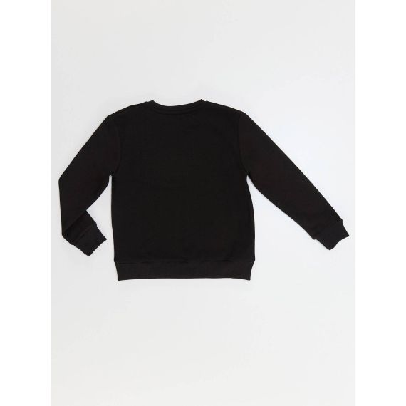 Ladybug Girl Black Sweatshirt